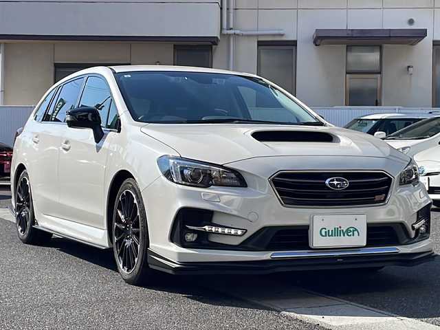 スバル レヴォーグ 1．6STIスポーツアイサイト ブラックセレ 岡山県 2019(令1)年 1.8万km クリスタルホワイトP 登録時走行距離17991キロ/純正8インチSDナビ/AM/FM/Bluetooth/TV/SD/DISC/アイサイト/・プリクラッシュブレーキ/・全車速追従機能付クルーズコントロール/・車線逸脱警報/ブラインドスポットモニター/STIエアロ/コーナーセンサー/バックカメラ/アイドリングストップ/パワーシート（D＋N）/シートヒーター（D＋N）/純正１８インチAW/ドライブレコーダー/プッシュスタート/スマートキー/ETC2.0