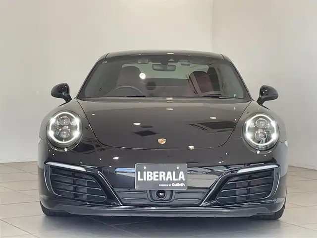 ポルシェ ９１１ カレラ 愛知県 2017(平29)年 4.8万km ジェットブラック スポクロＰＫＧ　/ＰＤＬＳプラス　/スパイダーデザインＡＷ　/レザーインテリア（赤／黒）/１８ＷＡＹシート　/シートベンチレーション/シートヒーター/ＰＡＳ　/ＡＣＣ　/パークアシスト　/ＥＴＣ/プッシュスタート/アイドリングストップ/ウィンカーミラー