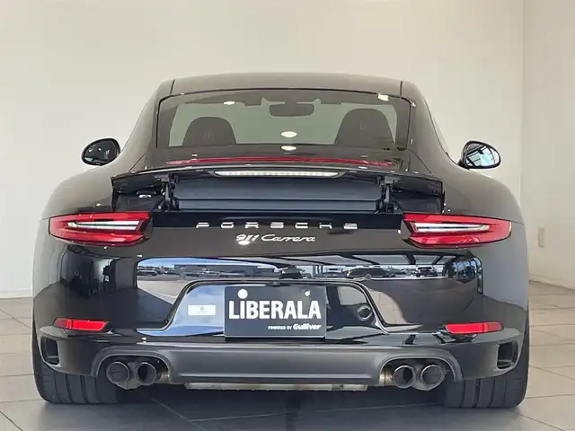 ポルシェ ９１１ カレラ 愛知県 2017(平29)年 4.8万km ジェットブラック スポクロＰＫＧ　/ＰＤＬＳプラス　/スパイダーデザインＡＷ　/レザーインテリア（赤／黒）/１８ＷＡＹシート　/シートベンチレーション/シートヒーター/ＰＡＳ　/ＡＣＣ　/パークアシスト　/ＥＴＣ/プッシュスタート/アイドリングストップ/ウィンカーミラー
