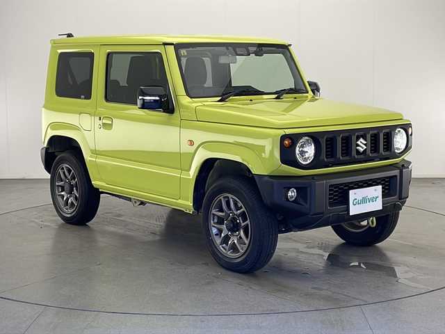 スズキ ジムニー XC 宮崎県 2020(令2)年 2.8万km キネティックイエロー ワンオーナー/SUZUKI Safety Support/〇デュアルセンサーブレーキサポート/〇誤発進抑制機能/〇車線逸脱警報機能/〇ふらつき警報機能/〇標識認識機能/〇オートマチックハイビーム/〇先行車発進お知らせ機能/〇コーナーセンサー/純正8インチSDナビ/フルセグTV/CD/DVD/Bluetooth/バックカメラ/クルーズコントロール/シートヒーター/LEDヘッドライト/純正１６インチAW/純正ドライブレコーダー/ETC/スマートキー×2/保証書/取扱説明書