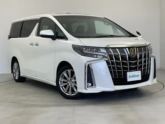 トヨタ アルファード S タイプゴールド 新潟県 2020(令2)年 4.7万km ホワイトパールクリスタルシャイン ツインサンルーフ/純正ディスプレイオーディオ/　フルセグTV/Bluetooth/USB/トヨタセーフティセンス/・プリクラッシュセーフティ/・レーントレーシングアシスト/・レーダークルーズコントロール/・アダプティブハイビームシステム/・ロードサインアシスト/リヤクロストラフィックアラート/ブラインドスポットモニター/パーキングサポートブレーキ/デジタルインナーミラー/パワーバックドア/ハーフレザーシート/両側パワースライドドア/前後コーナーセンサー/バックモニター/ETC/LEDヘッドライト
