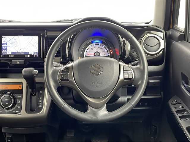 スズキ ハスラー Jスタイル Ⅱ ターボ 栃木県 2016(平28)年 2.8万km アクティブイエロー/ブラック2トーンルーフ ターボ/社外ナビ/　フルセグ/CD/DVD/BT/SD/ラジオ/ETC/クルーズコントロール/衝突軽減ブレーキ/レーンキープアシスト/ステアリングスイッチ/パドルシフト/オートライト/フォグランプ/シートヒーター/プッシュスタート/電格ウィンカーミラー/純正１５AW