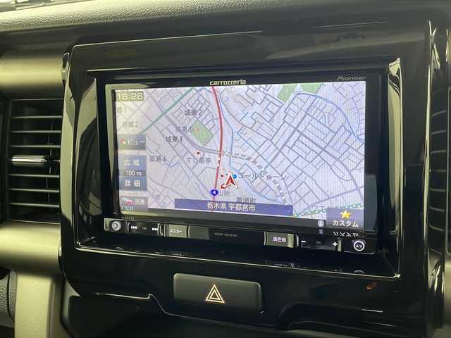 スズキ ハスラー Jスタイル Ⅱ ターボ 栃木県 2016(平28)年 2.8万km アクティブイエロー/ブラック2トーンルーフ ターボ/社外ナビ/　フルセグ/CD/DVD/BT/SD/ラジオ/ETC/クルーズコントロール/衝突軽減ブレーキ/レーンキープアシスト/ステアリングスイッチ/パドルシフト/オートライト/フォグランプ/シートヒーター/プッシュスタート/電格ウィンカーミラー/純正１５AW