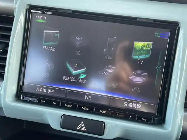 スズキ ハスラー タフワイルド 道央・札幌 2019(令1)年 3.6万km オフブルーメタリック/ブラック 2トーン ・4WD/・純正SDナビ/・CD/DVD/SD/USB/フルセグTV/・Bluetooth接続/・スズキセーフティサポート/・デュアルカメラブレーキサポート/・アラウンドビューモニター/・ヒルディセントコントロール/・グリップコントロール/・レーンキープアシスト/・ステアリングスイッチ/・ハーフレザーシート/・前席シートヒーター/・HIDオートライト/・フォグランプ/・純正フロアマット/・ドアバイザー/・電動格納ミラー/・ミラーヒーター/・スマートキー