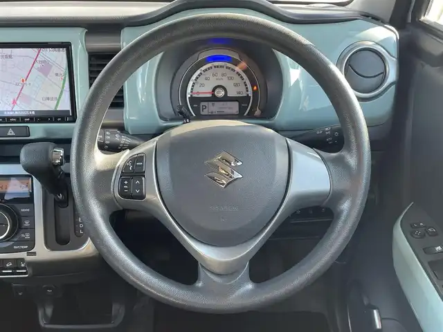 スズキ ハスラー タフワイルド 道央・札幌 2019(令1)年 3.6万km オフブルーメタリック/ブラック 2トーン ・4WD/・純正SDナビ/・CD/DVD/SD/USB/フルセグTV/・Bluetooth接続/・スズキセーフティサポート/・デュアルカメラブレーキサポート/・アラウンドビューモニター/・ヒルディセントコントロール/・グリップコントロール/・レーンキープアシスト/・ステアリングスイッチ/・ハーフレザーシート/・前席シートヒーター/・HIDオートライト/・フォグランプ/・純正フロアマット/・ドアバイザー/・電動格納ミラー/・ミラーヒーター/・スマートキー