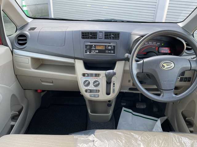 ダイハツ ムーヴ L 石川県 2013(平25)年 1.9万km ファイアークォーツレッドM 純正ＣＤ　キーレス　ベンチシート　電動ミラー　フロアマット