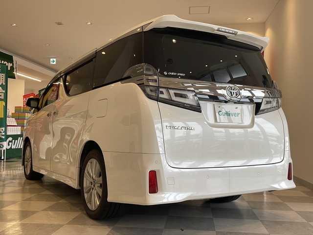 トヨタ ヴェルファイア Z Aエディション 福井県 2018(平30)年 5.5万km ホワイトパールクリスタルシャイン 純正9インチSDナビ/フルセグTV/バックカメラ/フリップダウンモニター/トヨタセーフティーセンス/・レーダークルーズコントロール/・レーンディパーチャーアラート/・クリアランスソナー/・プリクラッシュセーフティー/・ロードサインアイシスト/・オートマチックハイビーム/ETC/ドライブレコーダー/LEDヘッドライト/オートライト/革巻きステアリング/ステアリングスイッチ/オットマン/純正フロアマット/プッシュスタート/スマートキー
