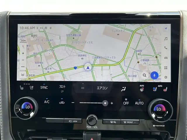 トヨタ アルファード Z 群馬県 2024(令6)年 1万km ブラック ワンオーナー/メーカーOPナビ/（Bluetooth/USB/HDMI/フルセグ）/バックカメラ/アラウンドビューモニター/ブラインドスポットモニター/Toyota Safety Sense/・プリクラッシュセーフティ/・レーントレーシングアシスト/・レーンディパーチャーアラート/・レーダークルーズコントロール/・アダプティブハイビームシステム/・オートマチックハイビーム/・ロードサインアシスト/・ドライバー異常時対応システム/・プロアクティブドライビングアシスト/・発進遅れ告知機能/・緊急時操舵支援（アクティブ操舵機能付）/・フロントクロストラフィックアラート/・レーンチェンジアシスト/サンルーフ/レザーシート/前席パワーシート/前席/2列目エアーシート/両側パワースライドドア/ビルトインETC/置くだけ充電/革巻きステアリング/ステアリングスイッチ/前後ドライブレコーダー/前後コーナーセンサー/純正18インチAW/スペアキー×1