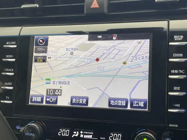 トヨタ カムリ WSレザーパッケージ 愛知県 2019(平31)年 5.3万km プラチナホワイトパールマイカ メーカーナビ　フルセグＴＶ　Ｂｌｕｅｔｏｏｔｈ　バックカメラ　黒革シート　シートヒーター　ブラインドスポットモニター　セーフティセンス　衝突軽減　追従クルコン　ＬＥＤオートライト　純正ドラレコ　禁煙車