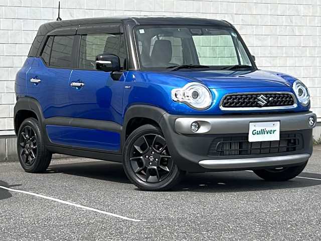 スズキ クロスビー HYBRID MZ 茨城県 2018(平30)年 2.4万km スピーディーブルーメタリック/ブラック2トーンルーフ 純正メモリナビ【CN-RZ73W】/(地デジTV・CD・DVD・BT・ラジオ再生)/クルーズコントロール/衝突軽減ブレーキ/前後御発進抑制機能/コーナーセンサー/全方位カメラ/バックカメラ/ドライブレコーダー/ETC/オートライト/LEDヘッドライト/純正16inアルミホイール/純正フロアマット/スマートキー/取扱説明書/保証書
