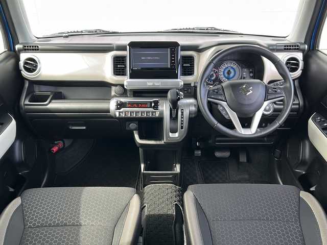 スズキ クロスビー HYBRID MZ 茨城県 2018(平30)年 2.4万km スピーディーブルーメタリック/ブラック2トーンルーフ 純正メモリナビ【CN-RZ73W】/(地デジTV・CD・DVD・BT・ラジオ再生)/クルーズコントロール/衝突軽減ブレーキ/前後御発進抑制機能/コーナーセンサー/全方位カメラ/バックカメラ/ドライブレコーダー/ETC/オートライト/LEDヘッドライト/純正16inアルミホイール/純正フロアマット/スマートキー/取扱説明書/保証書