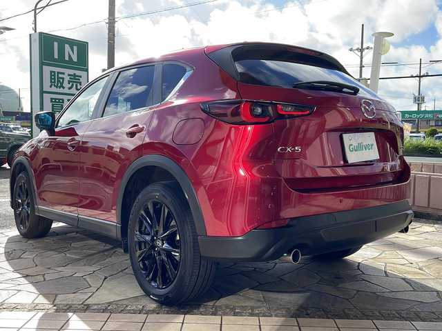 マツダ ＣＸ－５ 20S ブラックトーンED 静岡県 2022(令4)年 3.5万km ソウルレッドクリスタルM 純正ナビ　全方位カメラ付き/・Bluetooth/・フルセグTV/・USB/・AM/・FM/主要装備/・衝突軽減/・レーンキープ/・アラウンドビューモニター/・追従クルコン/・コーナーセンサー/・パワーバックドア/・置くだけ充電/・ETC/・ヒートシーター/・パワーシート/・ハンドルヒーター/・デジタルインナーミラー