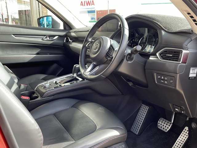 マツダ ＣＸ－５ 20S ブラックトーンED 静岡県 2022(令4)年 3.5万km ソウルレッドクリスタルM 純正ナビ　全方位カメラ付き/・Bluetooth/・フルセグTV/・USB/・AM/・FM/主要装備/・衝突軽減/・レーンキープ/・アラウンドビューモニター/・追従クルコン/・コーナーセンサー/・パワーバックドア/・置くだけ充電/・ETC/・ヒートシーター/・パワーシート/・ハンドルヒーター/・デジタルインナーミラー