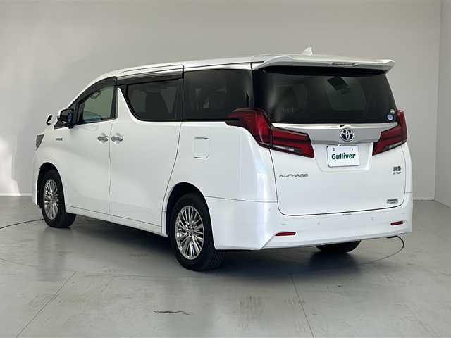 トヨタ アルファードハイブリット G 茨城県 2019(令1)年 4.9万km ホワイトパールクリスタルシャイン １１インチナビ　フルセグＴＶ　ＥＴＣ　ドラレコ　シートヒーター　シートエアコン　両側電動スライドドア　追従クルコン　ＬＥＤライト　ＢＳＭ　衝突軽減ブレーキ　コーナーセンサー　レーンキープ　スマートキー