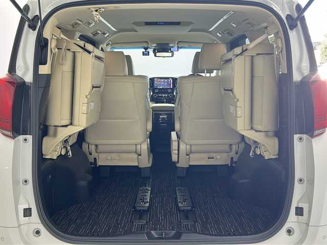 トヨタ アルファードハイブリット G 茨城県 2019(令1)年 4.9万km ホワイトパールクリスタルシャイン １１インチナビ　フルセグＴＶ　ＥＴＣ　ドラレコ　シートヒーター　シートエアコン　両側電動スライドドア　追従クルコン　ＬＥＤライト　ＢＳＭ　衝突軽減ブレーキ　コーナーセンサー　レーンキープ　スマートキー