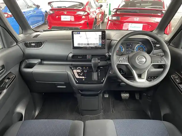 日産 ルークス ハイウェイスター X 茨城県 2021(令3)年 3.9万km チタニウムグレーメタリック 9型ナビ（MDV-M909HDF）/フルセグ/アラウンドビューモニター/ドライブレコーダー/ETC/LEDヘッドライト/両側パワースライドドア/ハンズフリーオートスライドドア