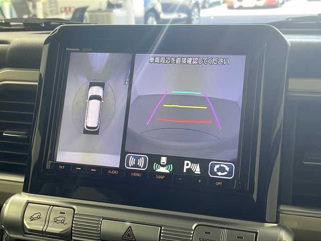 スズキ クロスビー HYBRID MZ 岐阜県 2019(令1)年 2.2万km キャラバンアイボリーパールメタリック/ホワイト 2トーンルーフ フルタイム４ＷＤ/純正８インチナビ（CN-RZ843）/AM/FM/フルセグTV/Bluetooth/CD/DVD/SD/全周囲カメラ　/ビルトインＥＴＣ　/前方ドラレコ　/ＬＥＤヘッドライト　/フォグランプ　/純正フロアマット　/純正１６ＡＷ　/ＵＳＢ端子　/スマートキー/スズキセーフティーサポート/デュアルセンサーブレーキサポートII/パーキングセンサー/アダプティブハイビームアシスト/ヒルディセントコントロール/ヒルホールドコントロール/アイドリングストップ/スタッドレスタイヤ積込（175/60/R16)