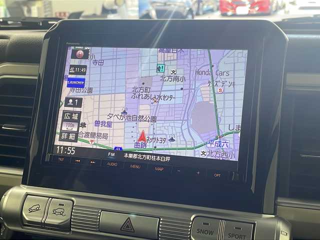 スズキ クロスビー HYBRID MZ 岐阜県 2019(令1)年 2.2万km キャラバンアイボリーパールメタリック/ホワイト 2トーンルーフ フルタイム４ＷＤ/純正８インチナビ（CN-RZ843）/AM/FM/フルセグTV/Bluetooth/CD/DVD/SD/全周囲カメラ　/ビルトインＥＴＣ　/前方ドラレコ　/ＬＥＤヘッドライト　/フォグランプ　/純正フロアマット　/純正１６ＡＷ　/ＵＳＢ端子　/スマートキー/スズキセーフティーサポート/デュアルセンサーブレーキサポートII/パーキングセンサー/アダプティブハイビームアシスト/ヒルディセントコントロール/ヒルホールドコントロール/アイドリングストップ/スタッドレスタイヤ積込（175/60/R16)