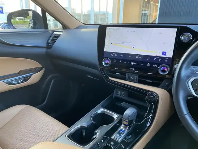 レクサス ＮＸ 350h バージョンL 福岡県 2023(令5)年 3.4万km グラファイトブラックガラスフレーク パノラマスライディングルーフ/レクサスセーフティシステム+/茶革シート/前席ベンチレーション/全席シートヒーター/ハンドルヒーター/ステアリングスイッチ/パドルシフト/純正ナビ　/全方位カメラ/Bluetooth/パワーバックドア/LEDヘッドライト/オートハイビーム/前後ドライブレコーダー/純正20インチアルミホイール/ETC2.0/取扱説明書/保証書
