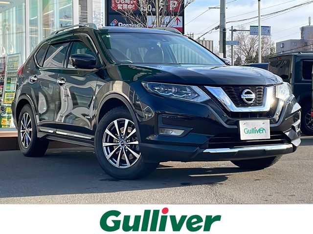 日産 エクストレイル ハイブリッド 20Xi 道央・札幌 2018(平30)年 5.8万km ダイヤモンドブラック ・4WD/・衝突軽減ブレーキ/・社外ナビ/CD&DVD&BT&USB&フルセグTV/・プロパイロット/・インテリジェントクルーズコントロール/・全方位カメラ/・バックカメラ/・デジタルインナーミラー/・電動リアゲート/・レザーシート/・ビルトインETC/・前後コーナーセンサー/・前後クリアランスソナー/・ABS/・横滑り防止装置/・盗難防止装置/・ダウンヒルアシストコントロール/・オートライト/・LEDヘッドライト/・フォグランプ/・電動格納ミラー/・ウィンカーミラー/・ルーフレール/・ドアバイザー/・スペアキー1本/・保証書/・取扱説明書