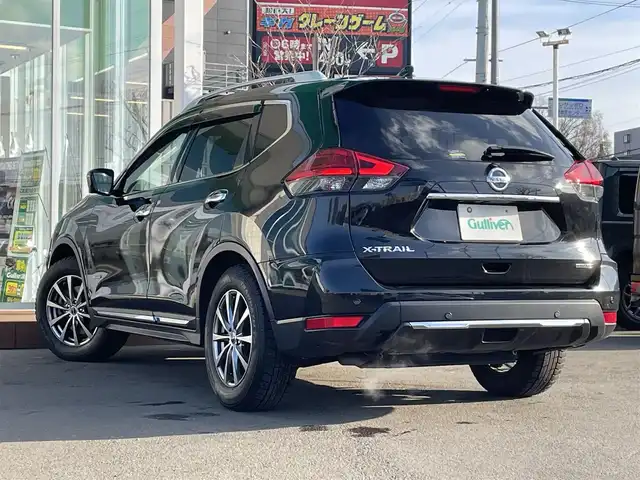 日産 エクストレイル ハイブリッド 20Xi 道央・札幌 2018(平30)年 5.8万km ダイヤモンドブラック ・4WD/・衝突軽減ブレーキ/・社外ナビ/CD&DVD&BT&USB&フルセグTV/・プロパイロット/・インテリジェントクルーズコントロール/・全方位カメラ/・バックカメラ/・デジタルインナーミラー/・電動リアゲート/・レザーシート/・ビルトインETC/・前後コーナーセンサー/・前後クリアランスソナー/・ABS/・横滑り防止装置/・盗難防止装置/・ダウンヒルアシストコントロール/・オートライト/・LEDヘッドライト/・フォグランプ/・電動格納ミラー/・ウィンカーミラー/・ルーフレール/・ドアバイザー/・スペアキー1本/・保証書/・取扱説明書