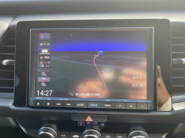 ホンダ フィット ホーム 香川県 2020(令2)年 7.6万km クリスタルブラックパール 純正8インチHonda　CONNECTナビ/フルセグテレビ/CD／DVD再生機能/バックカメラ/前後ドライブレコーダー/前後コーナーセンサー/LEDヘッドライト/ワイパーデアイサ―/ETC/スペアキー