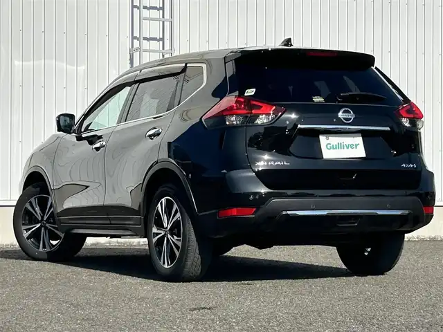 日産 エクストレイル 20Xi 熊本県 2020(令2)年 1.6万km ダイヤモンドブラック 純正オーディオ/・AM/FM/CD/プロパイロット/アラウンドビューモニター/エマージェンシーブレーキ/側方支援/後側方支援/デジタルインナーミラー/全席シートヒーター/パワーバックドア/革巻きステアリング/ステアリングスイッチ/電動パーキングブレーキ/オートホールドブレーキ/革巻きステアリング/ステアリングスイッチ/純正フロアマット/ドアバイザー/電動格納ミラー/ウインカーミラー/純正アルミホイール/スペアキー