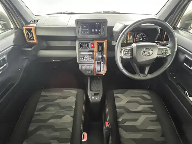 ダイハツ タフト G ターボ 佐賀県 2020(令2)年 2.3万km サンドベージュメタリック 純正7インチディスプレイオーディオ/AM/FM/USB/Bluetooth/Carplay/バックカメラ/衝突被害軽減システム/ガラスルーフ/レーダークルーズコントロール/レーンアシスト/ロードサインアシスト/先行車発信お知らせ機能/クリアランスソナー/オートライト/オートマチックハイビーム/LEDヘッドライト/LEDフォグライト/電子パーキング/ブレーキホールド/横滑り防止装置/ETC/純正前方ドライブレコダー/運転席・助手席シートヒーター/ISOFIX対応シート/純正フロアマット/純正15インチアルミホイール/スマートキー/プッシュスタート