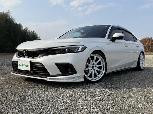 ホンダ シビック EX 兵庫県 2024(令6)年 1.9万km パール WORK18インチAW/TEIN車高調/無限フロントスポイラー/純正トランクスポイラー/柿本改マフラー/ブリッツエアクリ/LEDヘッドライト/ブリッツトラコン/デジタルインナーミラー/純正ナビ/フルセグTV/BLUETOOTH接続可/Bモニター/ブラインドスポット/ドライブレコーダー/社外フロアマット/BOSEサウンド/スマートキー/プッシュスタート/取説・保証書・レンチあります