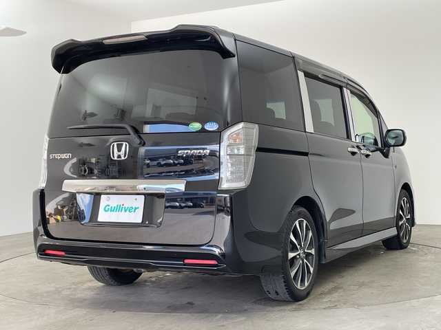 ホンダ ステップワゴン スパーダ Z クールスピリット 兵庫県 2012(平24)年 4.6万km プレミアムスパークルブラックパール ・純正ナビ/CD/DVD/USB/HDD/・純正フリップダウンモニター/・バックカメラ/・両側パワースライドドア/・クルーズコントロール/・パドルシフト/・HIDヘッドライト/・オートライト/・フォグランプ/・ハーフレザー/・純正17インチアルミホイール/・スマートキー/・保証書/・ワンオーナー