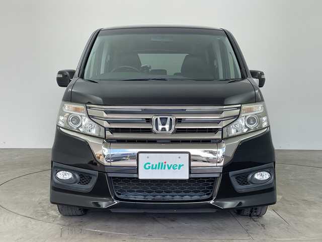 ホンダ ステップワゴン スパーダ Z クールスピリット 兵庫県 2012(平24)年 4.6万km プレミアムスパークルブラックパール ・純正ナビ/CD/DVD/USB/HDD/・純正フリップダウンモニター/・バックカメラ/・両側パワースライドドア/・クルーズコントロール/・パドルシフト/・HIDヘッドライト/・オートライト/・フォグランプ/・ハーフレザー/・純正17インチアルミホイール/・スマートキー/・保証書/・ワンオーナー