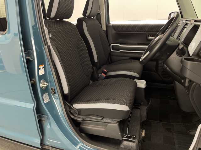 スズキ ハスラー HYBRID X 宮崎県 2022(令4)年 3.2万km デニムブルー ガンメタリック 2トーン 社外ディスプレイオーディオ/クルーズコントロール/衝突軽減ブレーキ/アイドリングストップ/横滑り防止装置/電動格納ミラー/ステアリングスイッチ/D・N席　シートヒーター/LEDヘッドライト/純正アルミホイール/純正フロアマット/ETC