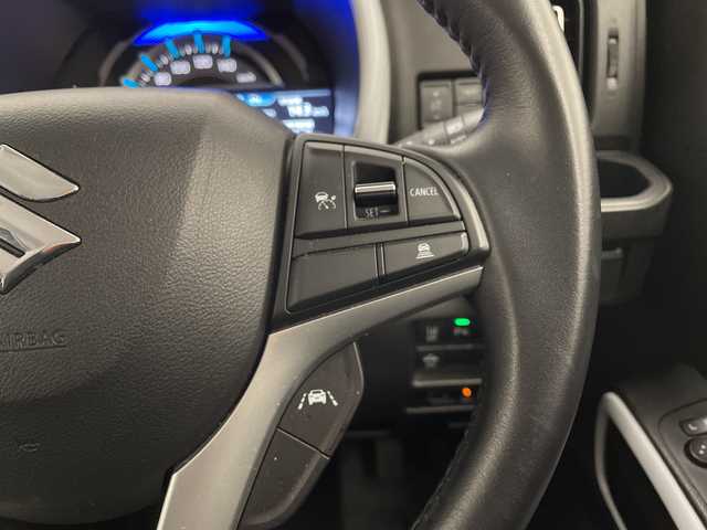 スズキ ハスラー HYBRID X 宮崎県 2022(令4)年 3.2万km デニムブルー ガンメタリック 2トーン 社外ディスプレイオーディオ/クルーズコントロール/衝突軽減ブレーキ/アイドリングストップ/横滑り防止装置/電動格納ミラー/ステアリングスイッチ/D・N席　シートヒーター/LEDヘッドライト/純正アルミホイール/純正フロアマット/ETC