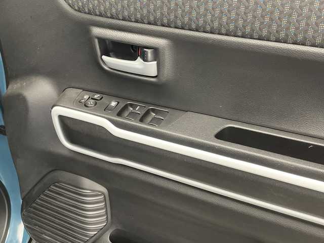 スズキ ハスラー HYBRID X 宮崎県 2022(令4)年 3.2万km デニムブルー ガンメタリック 2トーン 社外ディスプレイオーディオ/クルーズコントロール/衝突軽減ブレーキ/アイドリングストップ/横滑り防止装置/電動格納ミラー/ステアリングスイッチ/D・N席　シートヒーター/LEDヘッドライト/純正アルミホイール/純正フロアマット/ETC