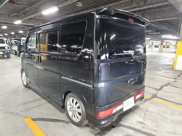 スズキ エブリィ ワゴン PZターボ 静岡県 2015(平27)年 4万km ブルーイッシュブラックパール3 アルパインナビ/フルセグTV/片側パワースライドドア/バックカメラ/ETC/衝突被害軽減ブレーキ/誤発進抑制/HIDヘッドランプ/オートライト/フロントフォグランプ/オートエアコン/ステアリングスイッチ/純正14インチアルミホイール/スマートキー/プッシュエンジンスタート/禁煙車