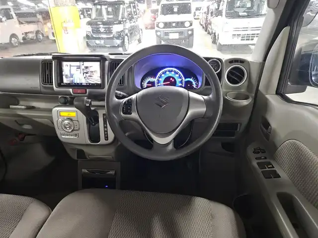 スズキ エブリィ ワゴン PZターボ 静岡県 2015(平27)年 4万km ブルーイッシュブラックパール3 アルパインナビ/フルセグTV/片側パワースライドドア/バックカメラ/ETC/衝突被害軽減ブレーキ/誤発進抑制/HIDヘッドランプ/オートライト/フロントフォグランプ/オートエアコン/ステアリングスイッチ/純正14インチアルミホイール/スマートキー/プッシュエンジンスタート/禁煙車