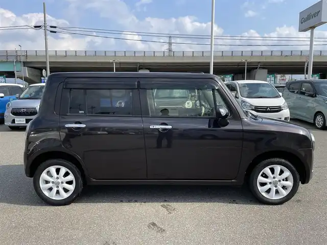 スズキ ラパン ショコラ X 石川県 2014(平26)年 5.6万km アーバンブラウンパールメタリック 純正メモリーナビ/ワンセグTV/バックカメラ/LEDヘッドライト/ETC/スマートキー/プッシュスタート/電動ミラー/ベンチシート/アイドリングストップ