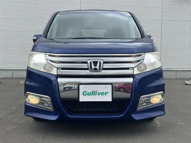 ホンダ ステップワゴン スパーダ Z HDDナビED 秋田県 2011(平23)年 12.6万km コバルトブルーパール 純正ナビ/４WD/フルセグ/バックカメラ/両側パワスラ/スマートキー/フリップダウンモニター/純正アルミ/アイドリングストップ/パドルシフト/純正フロアマット/純正ドアバイザー/ETC/寒冷地仕様/オートライト/オートエアコン/パワーステアリング/パワーウィンドウ/ステアリングスイッチ/電動格納ウィンカーミラー/保証書/取扱説明書/記録簿