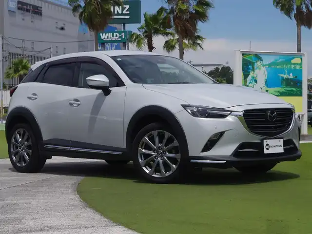 マツダ ＣＸ－３ 20S エクスクルーシブモッズ 千葉県 2018(平30)年 5.5万km セラミックM スマートシティブレーキサポート/ブラインドスポットモニタリング/アクティブ・ドライビング・ディスプレイ/ブラウン/ホワイトレザーシート/前席シートヒーター/純正SDナビ/地デジTV/【DVD/CD再生機能　Bluetooth接続】/360°ビュー・モニター/革巻きステアリング/ステアリングヒーター/ステアリングスイッチ/ETC/LEDヘッドライト/フォグライト/ウインカーミラー/コーナーセンサー/純正18インチアルミホイル/サイド/カーテンエアバッグ/アドバンストキーレスエントリー