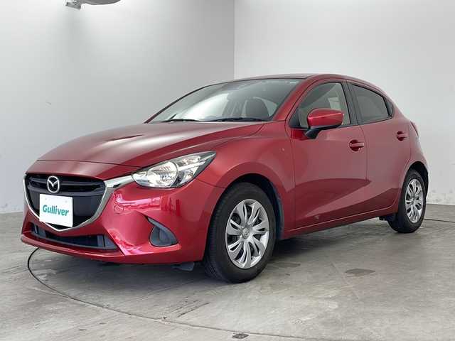 マツダ デミオ 13S 兵庫県 2015(平27)年 8.3万km ソウルレッドプレミアムメタリック ・純正ナビ&TV&BT&SD/・前後ドライブレコーダー/・ETC/・社外フロアマット/・アイドリングストップ/・衝突軽減ブレーキ/・横滑り防止装置/・カーテンエアバック/・スマートキー/・プッシュスタート/・電動格納ミラー/・ステアリングリモコン/・シートリフター