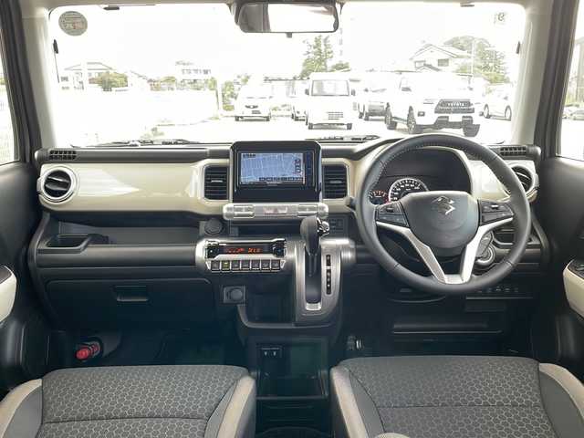 スズキ クロスビー 富山県 2024(令6)年 0.1万km 緑Ⅱ 禁煙車/4WD/ワンオーナー/社外ナビ/フルセグＴＶ/デュアルカメラブレーキサポート/レーダークルーズコントロール/レーンキープアシスト/コーナーセンサー/MTモード付AT/ダウンヒルアシストコントロール/アイドリングストップ/純正フロアマット/純正アルミホイール/シートヒーター/オートライト/LEDヘッドライト/スマートキー/スマートキー/プッシュスタート/保証書・記録簿/取扱説明書