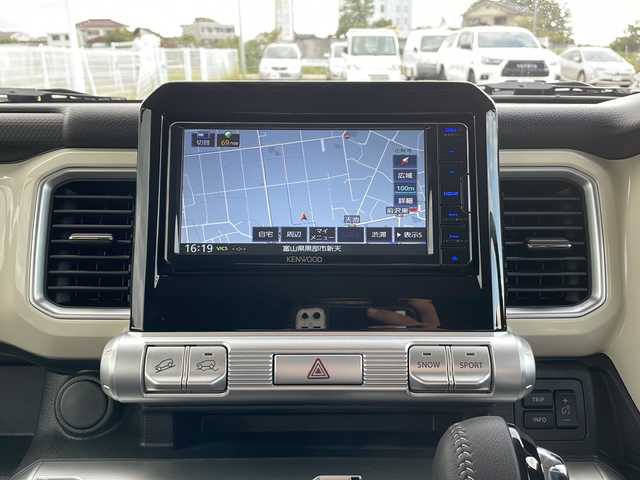 スズキ クロスビー 富山県 2024(令6)年 0.1万km 緑Ⅱ 禁煙車/4WD/ワンオーナー/社外ナビ/フルセグＴＶ/デュアルカメラブレーキサポート/レーダークルーズコントロール/レーンキープアシスト/コーナーセンサー/MTモード付AT/ダウンヒルアシストコントロール/アイドリングストップ/純正フロアマット/純正アルミホイール/シートヒーター/オートライト/LEDヘッドライト/スマートキー/スマートキー/プッシュスタート/保証書・記録簿/取扱説明書