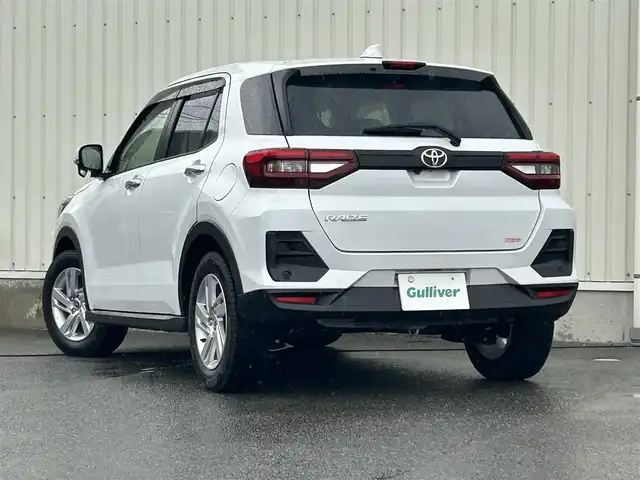 トヨタ ライズ G 山形県 2022(令4)年 2.9万km シャイニングホワイトパール ワンオーナー車/衝突軽減ブレーキ/純正ナビ/　【CD DVD SD BT】/フルセグTV/バックカメラ/ETC2.0/ドライブレコーダー/横滑り防止装置/アイドリングストップ/コーナーセンサー/ヘッドライトレベライザー/純正16インチアルミ/LEDライト/フォグランプ/純正フロアマット/ドアバイザー/保証書、取説あり/スペアキーあり