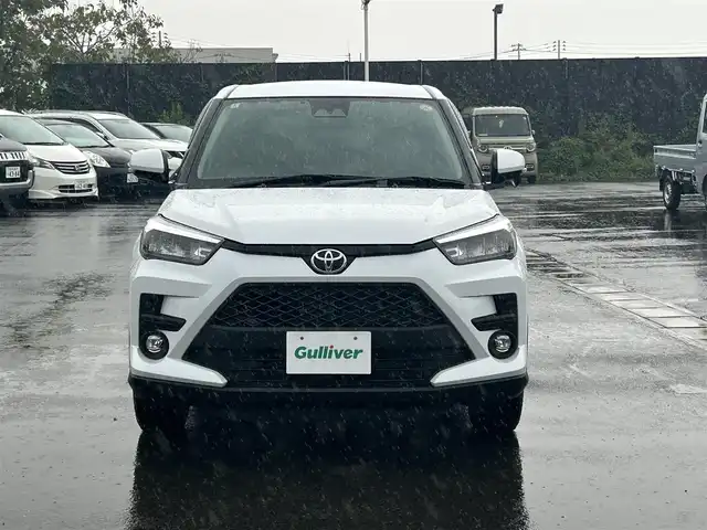 トヨタ ライズ G 山形県 2022(令4)年 2.9万km シャイニングホワイトパール ワンオーナー車/衝突軽減ブレーキ/純正ナビ/　【CD DVD SD BT】/フルセグTV/バックカメラ/ETC2.0/ドライブレコーダー/横滑り防止装置/アイドリングストップ/コーナーセンサー/ヘッドライトレベライザー/純正16インチアルミ/LEDライト/フォグランプ/純正フロアマット/ドアバイザー/保証書、取説あり/スペアキーあり