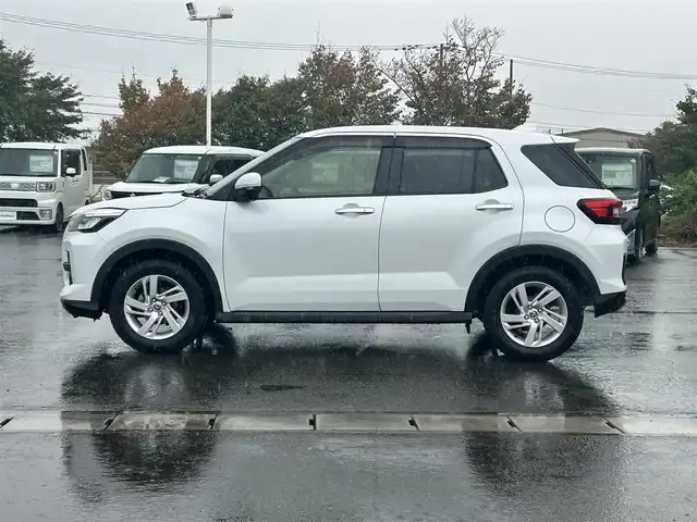 トヨタ ライズ G 山形県 2022(令4)年 2.9万km シャイニングホワイトパール ワンオーナー車/衝突軽減ブレーキ/純正ナビ/　【CD DVD SD BT】/フルセグTV/バックカメラ/ETC2.0/ドライブレコーダー/横滑り防止装置/アイドリングストップ/コーナーセンサー/ヘッドライトレベライザー/純正16インチアルミ/LEDライト/フォグランプ/純正フロアマット/ドアバイザー/保証書、取説あり/スペアキーあり