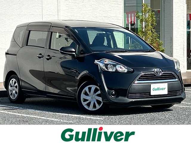 トヨタ シエンタ G 千葉県 2016(平28)年 10.8万km ブラックマイカ ワンオーナー　純正ナビNSZT-W66T　両側パワースライドドア　バックカメラ　純正フリップダウンモニター　ＢＴ　ＥＴＣ　オートマチックハイビーム　Ｗエアバッグ　プッシュスタート　スマートキー　マット