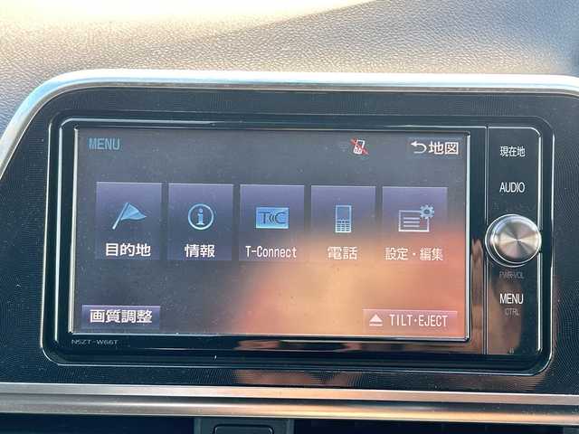 トヨタ シエンタ G 千葉県 2016(平28)年 10.8万km ブラックマイカ ワンオーナー　純正ナビNSZT-W66T　両側パワースライドドア　バックカメラ　純正フリップダウンモニター　ＢＴ　ＥＴＣ　オートマチックハイビーム　Ｗエアバッグ　プッシュスタート　スマートキー　マット