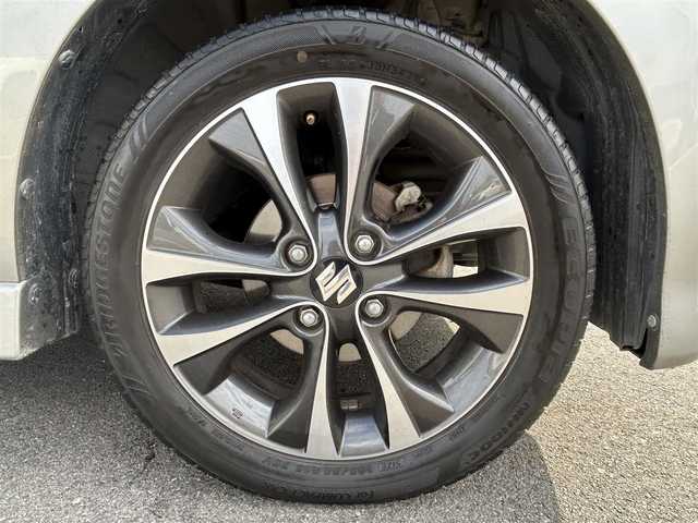 スズキ スペーシア カスタム Z ターボ 愛媛県 2016(平28)年 9.2万km スチールシルバーM 社外ナビ【KXM-E503W】/CD/DVD/Bluetooth/フルセグTV/バックカメラ/ビルトインETC/前後ドライブレコーダー/左側パワースライド/HIDヘッドライト/純正15インチAW /革巻きステアリング/ステアリングスイッチ/パドルシフト/電動格納ミラー/革調シートカバー/プッシュスタート