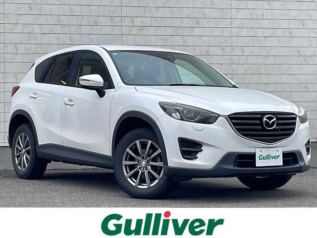 マツダ ＣＸ－５ 25S 福島県 2015(平27)年 10万km クリスタルホワイトパールマイカ スマートキシティーブレーキサポート　純正ナビ　バックＣ　フルセグ　ＢＴ　ＴＣＳ　ビルトインＥＴＣ　電子Ｐ　ステリモ　クルコン　電格ミラー　純正夏タイヤ付ＡＷ車載　スマートキー　自動防眩ミラー　ＵＳＢ