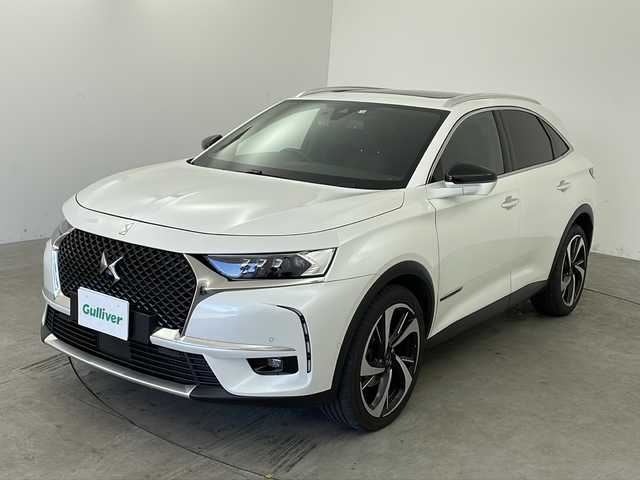 ＤＳオートモビル ＤＳ７ クロスバック グランシック ブルーHDi 兵庫県 2020(令2)年 3.6万km 白 純正ナビ/Bluetooth/バックカメラ/フロントカメラ/ETC/ドラレコ/サンルーフ/レザーシート/パワーシート/LEDライト/コーナーセンサー